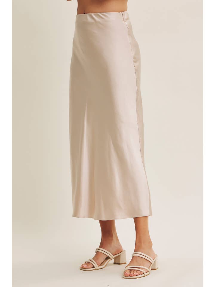 in february - Venta al por mayor Falda - Mujer - Falda maxi de satén grueso y sedoso de corte al bies de alta calidad42