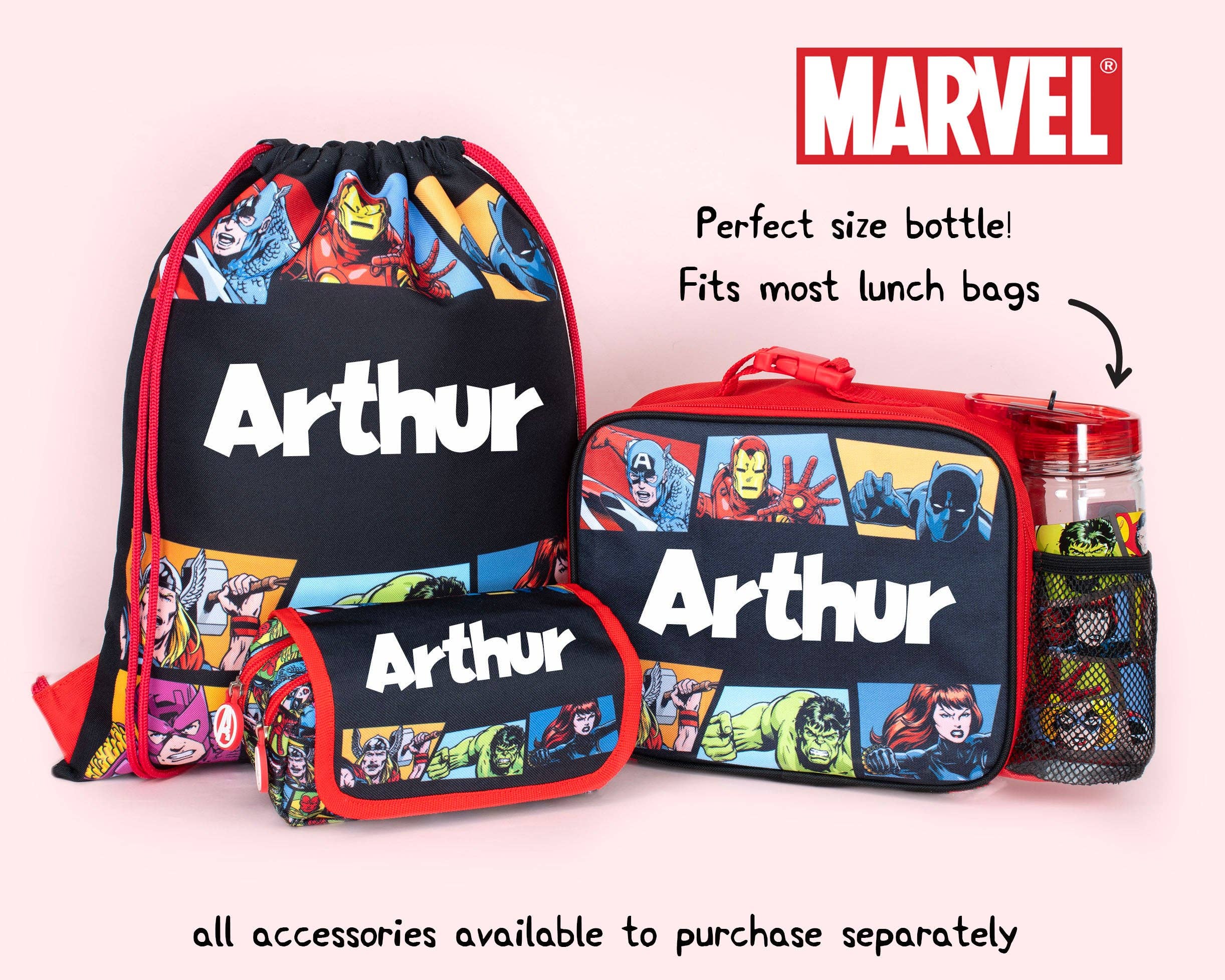 Fringoo Group Ltd - Vendita all'ingrosso Borracce - Bottiglia d'acqua - Avengers4