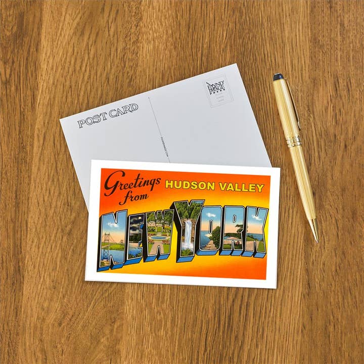 Found Image Press - Wholesale Postcard - Postcard NS-924 Greetings from Hudson Valley1