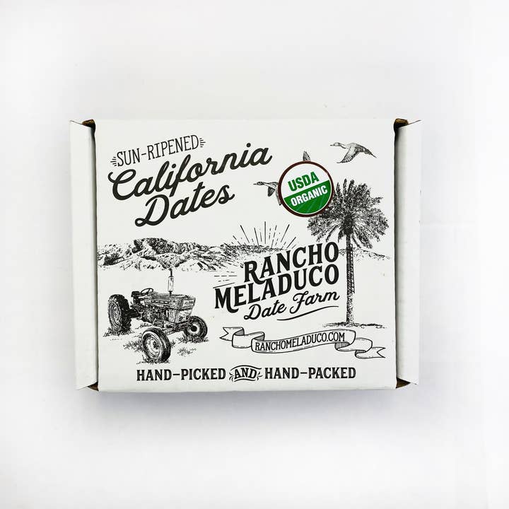 Rancho Meladuco Date Farm - Wholesale Dried/Dehydrated Fruit - 1 lb. ORGANIC Mixed Size Loose Pack Medjool Dates1