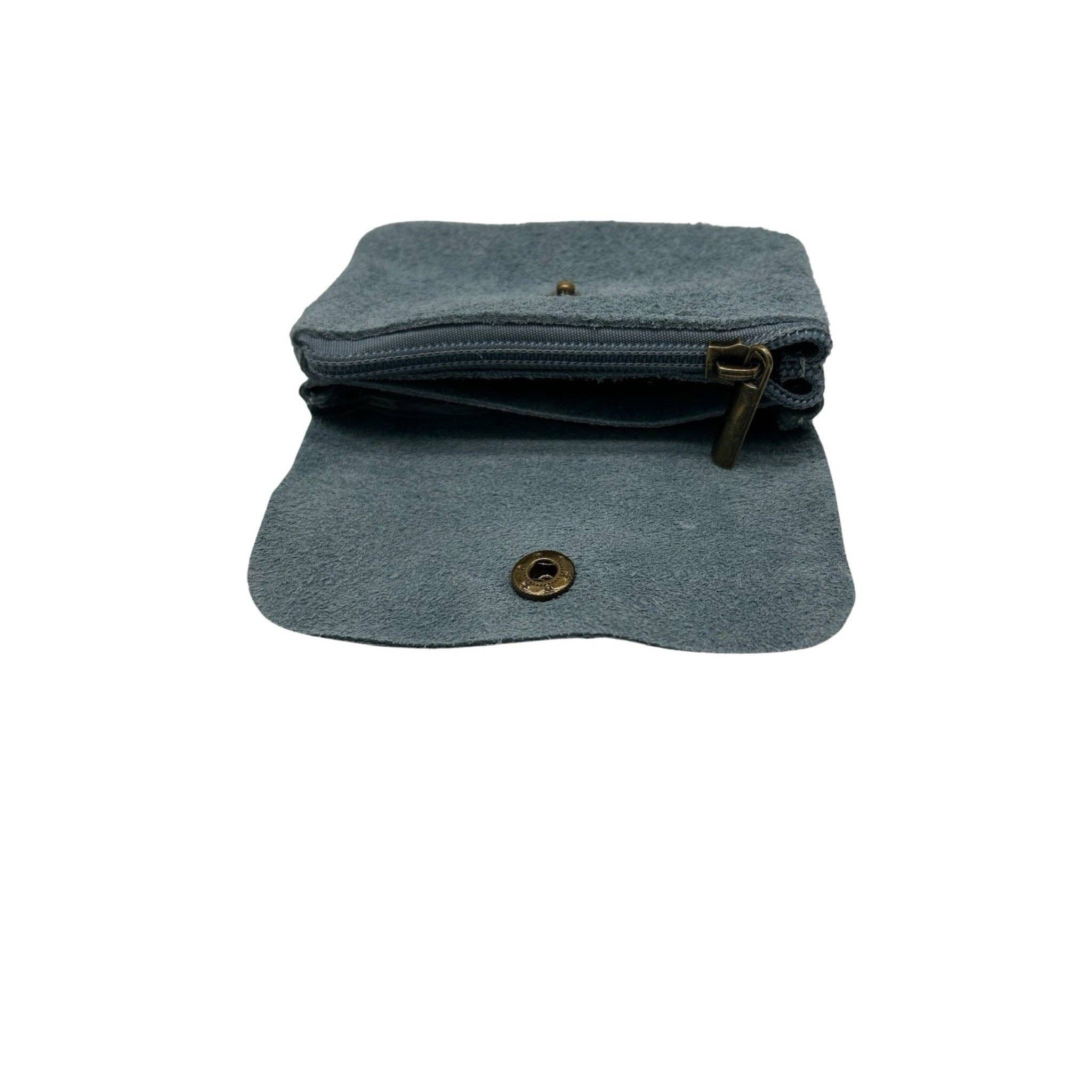 Louisa lee - Wholesale Coin Purse - Women's - SMALL COIN SUEDE LEATHER 11CM4