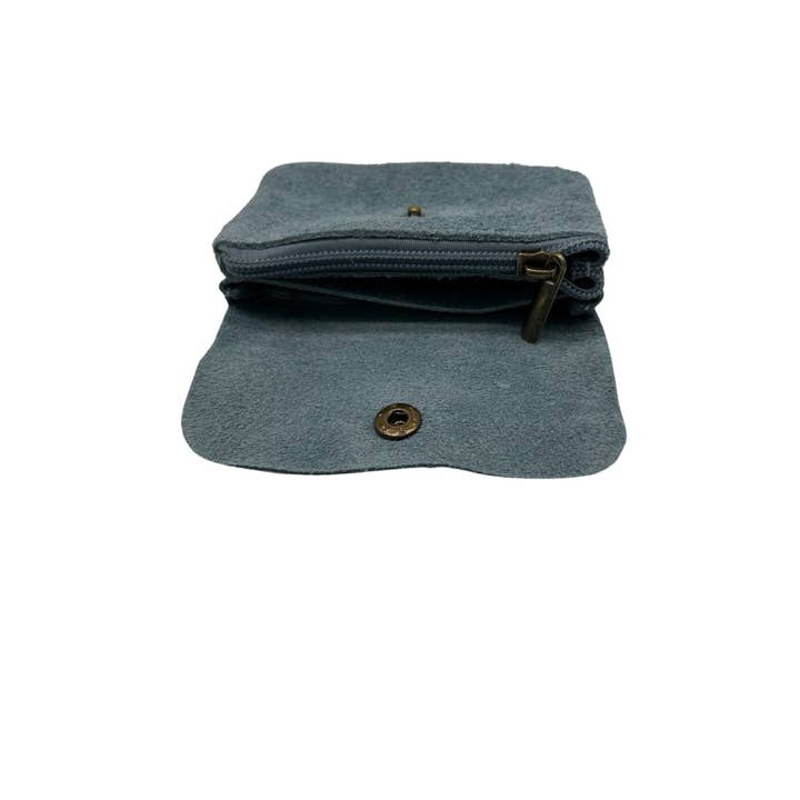 Louisa lee - Wholesale Coin Purse - Women's - SMALL COIN SUEDE LEATHER 11CM4