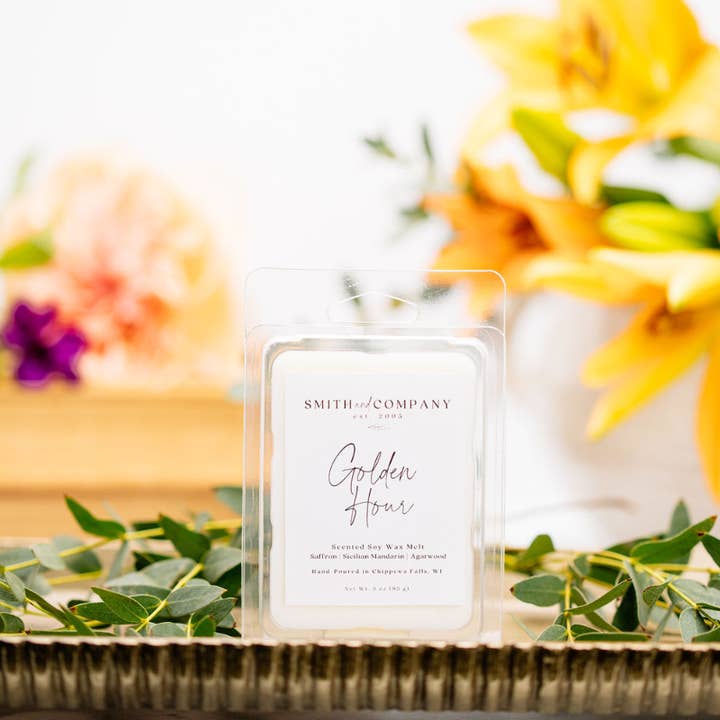 Golden Hour | Soy Wax Melt for wholesale by Smith and Company Candles