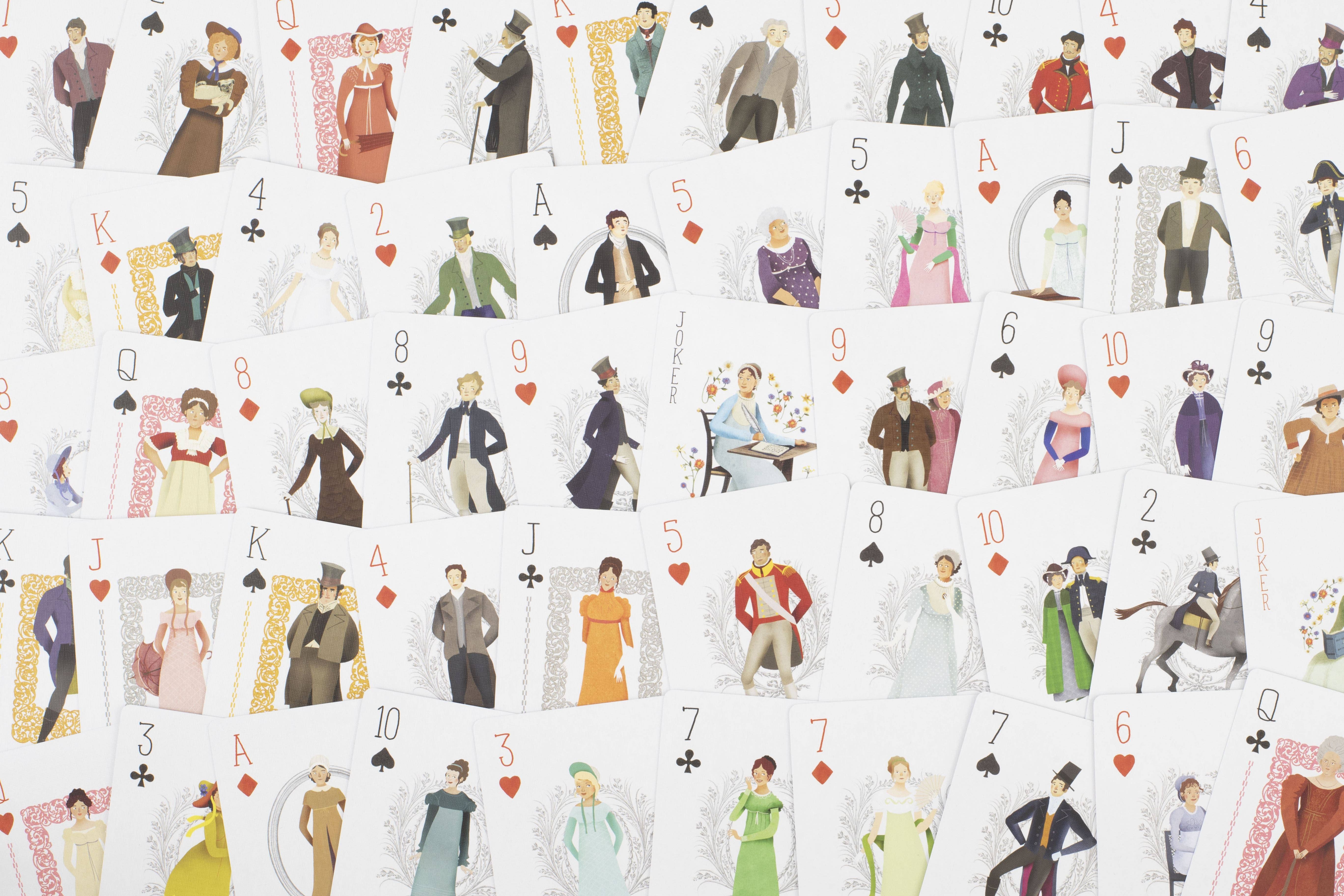 Bookspeed - Wholesale Card Game - Jane Austen Playing Cards1