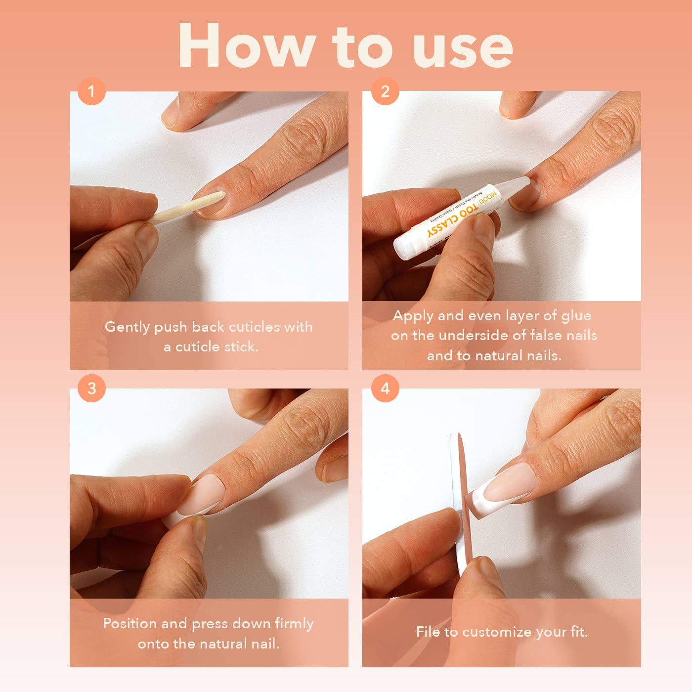 EBIN NEW YORK - Wholesale Press-On/Fake Nails - Mood: Too Classy Nails28