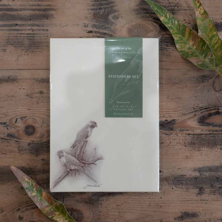 Jodie Westall Art - Wholesale Stationery/notecard set - Lorikeet - Artist 20 Sheet Stationery Set