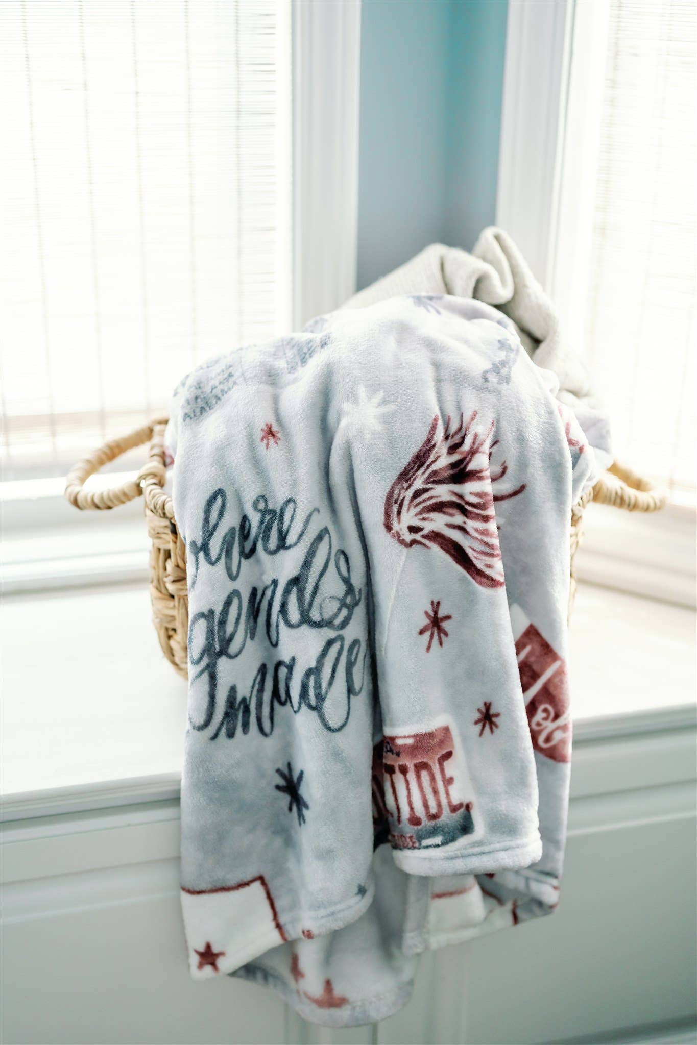 Gracefully Made Art - Vendita all'ingrosso Plaid - Coperta in pile di flanella dell'Università dell'Alabama1