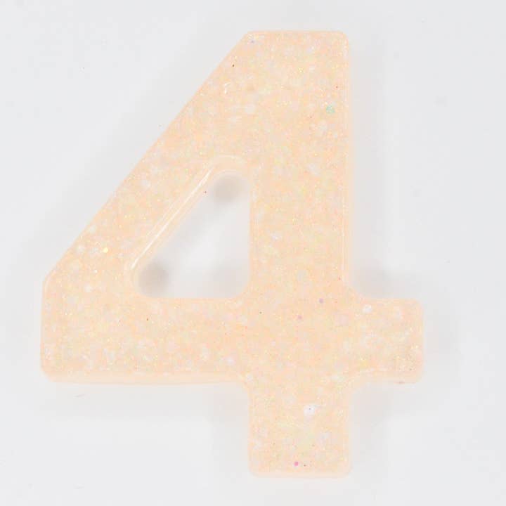 Charm Feestnummer Holographic white for wholesale by Feestbeest-kids