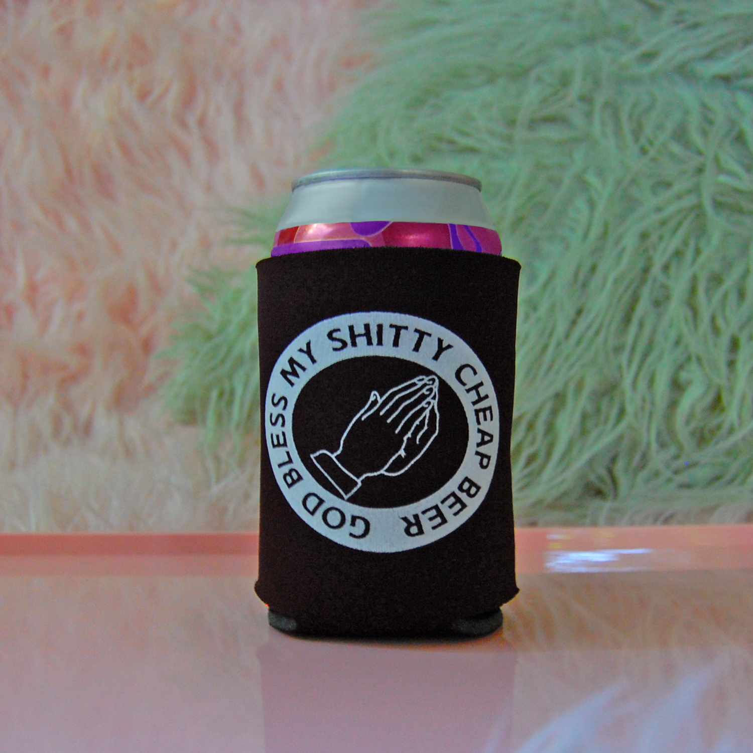 A Shop of Things - Wholesale Drink Huggers & Koozies - God Bless my Beer Koozie2