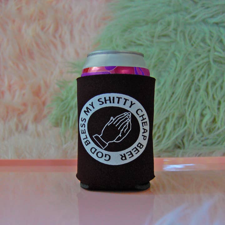 A Shop of Things - Wholesale Drink Huggers & Koozies - God Bless my Beer Koozie2