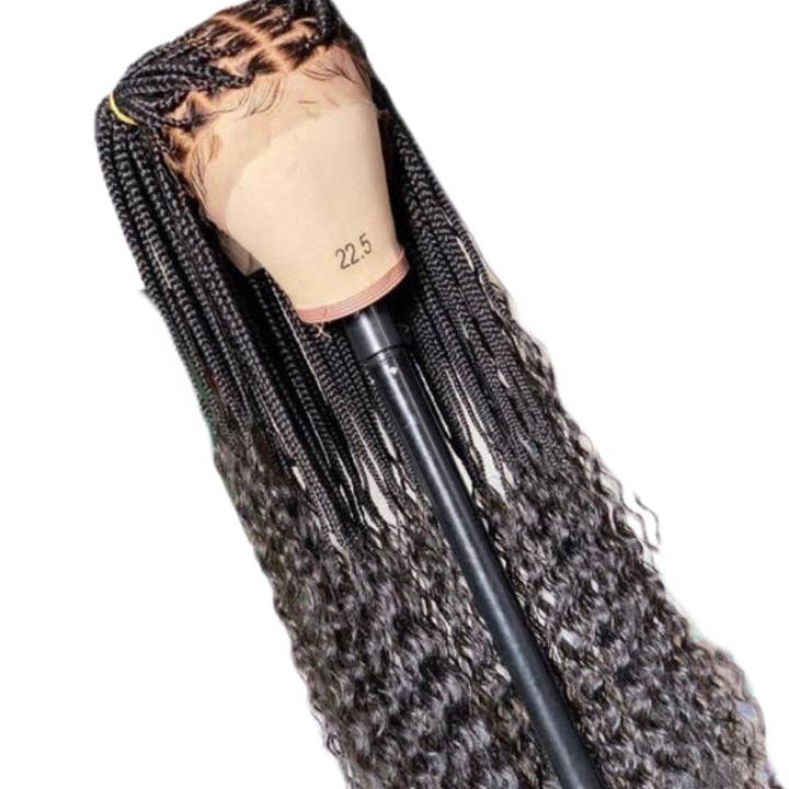 Dimaz - Wholesale Wig/Hair Piece - Rory Black Box Braided Medium Wig0