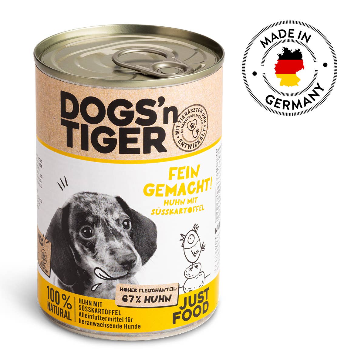 Dogs’n Tiger - Wholesale Pet Food - Dog - Dogs'n Tiger Junior Dog Food Finely Made Chicken1