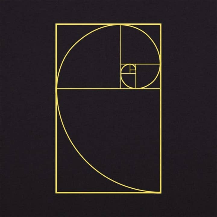 6DS - Wholesale Screen Printed T-Shirt - Men's - Golden Spiral Men's T-Shirt5