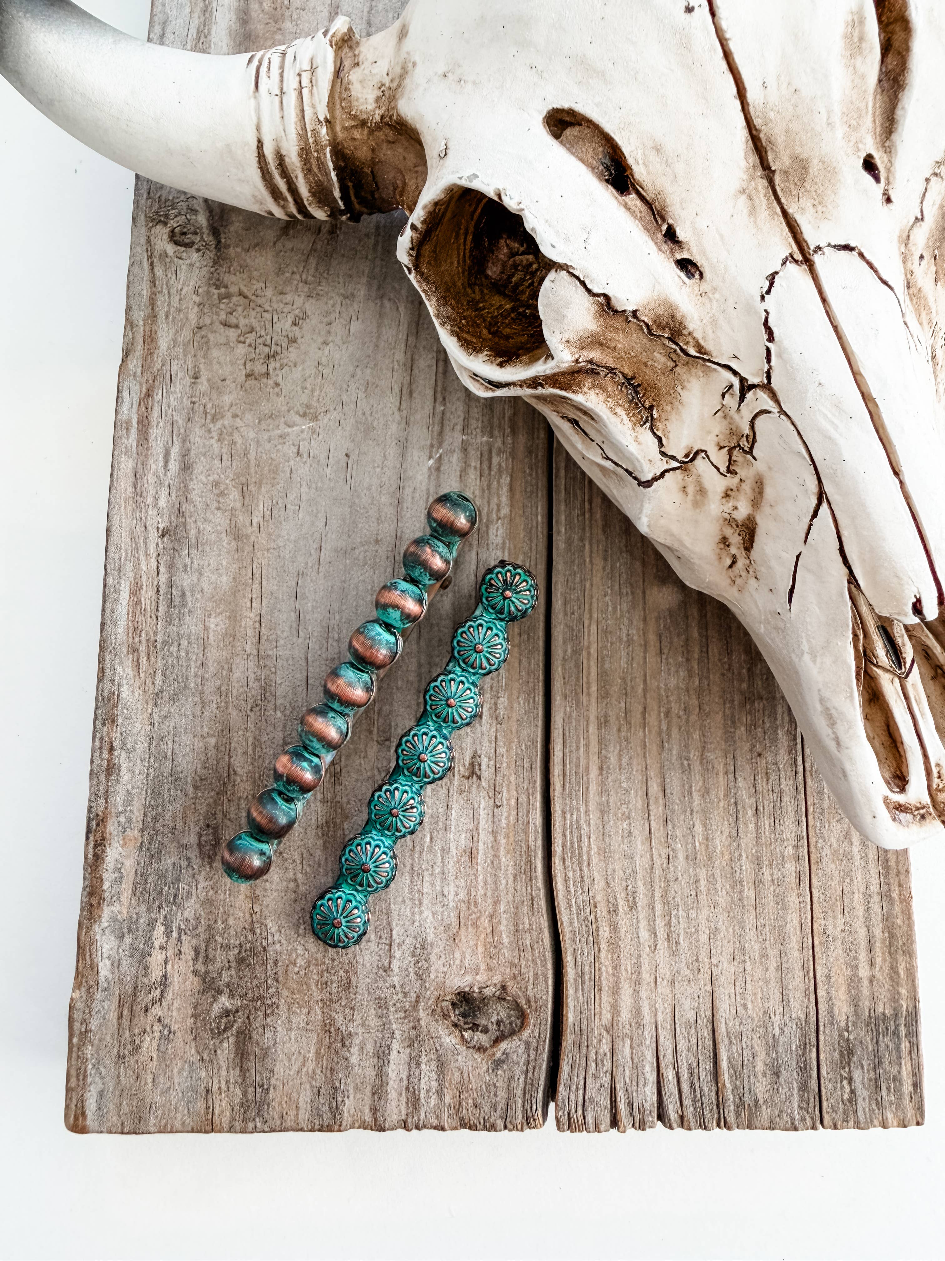 Boho Ranch Shop - Vente Épingle à cheveux – femme - Ensemble d'épingles à cheveux western - Barrettes concho2