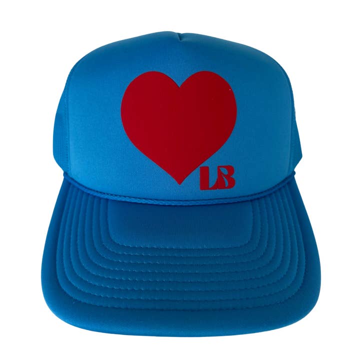 Herz LB Trucker Hut für den Großhandel von Local Beach