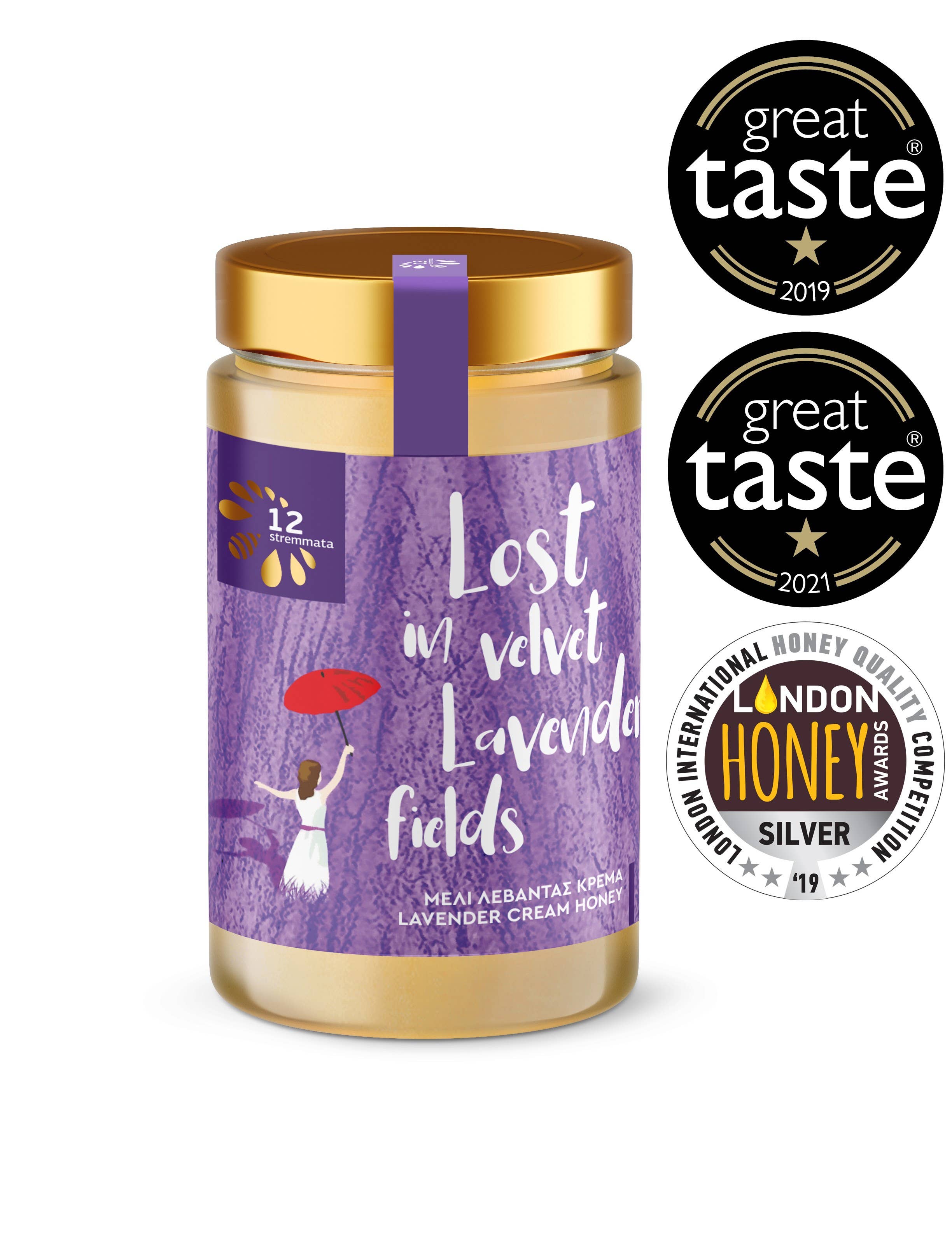 ARISTOS olivenöl - Wholesale Honey - Greek lavender honey 400 g1