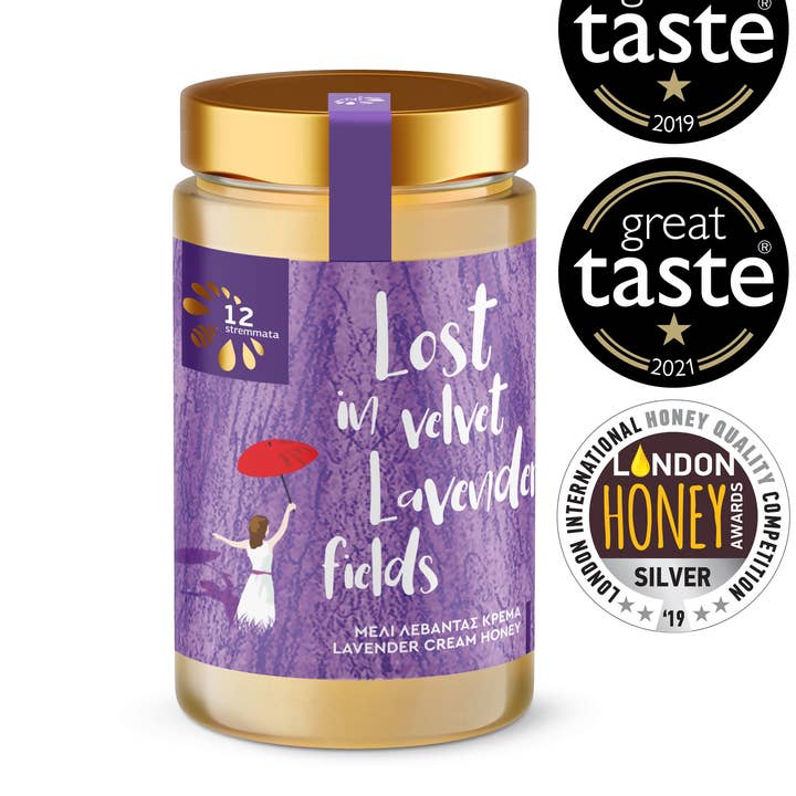 ARISTOS olivenöl - Wholesale Honey - Greek lavender honey 400 g1