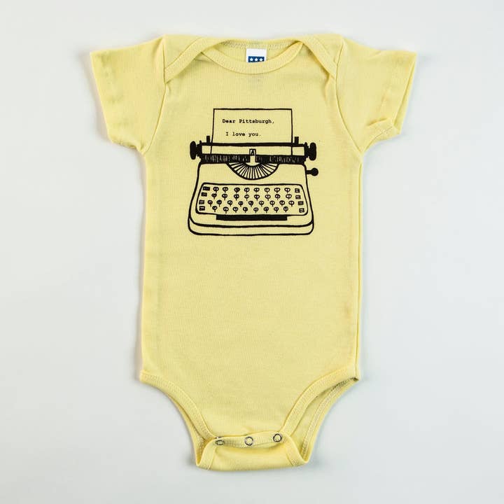 Dear Pittsburgh I love you. Baby One-Piece for wholesale by Garbella