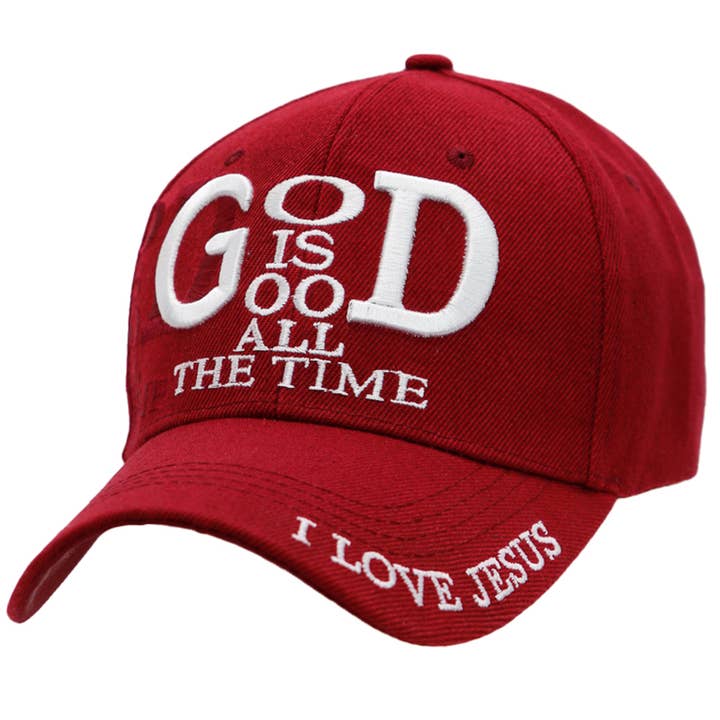 Cap Zone โ wholesale Baseball cap โ Women's โ God is Good All The Time I Love Jesus Baseball Cap10