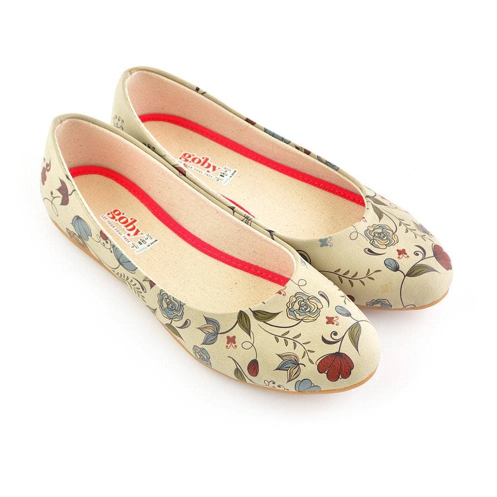Goby – wholesale Flats – Women’s – Bloemen Ballerina's Schoenen 20070