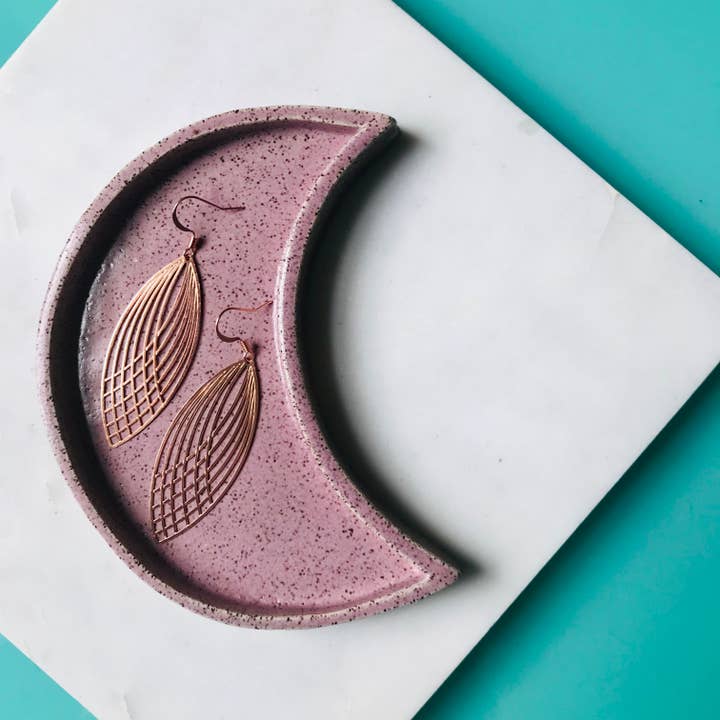 Dear Darlington - Wholesale Dangle Earrings - Lace Leaf Earrings4