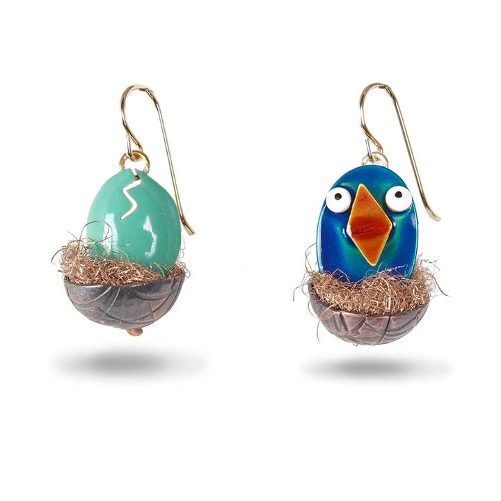 Hatchling Earrings for wholesale by Chickenscratch