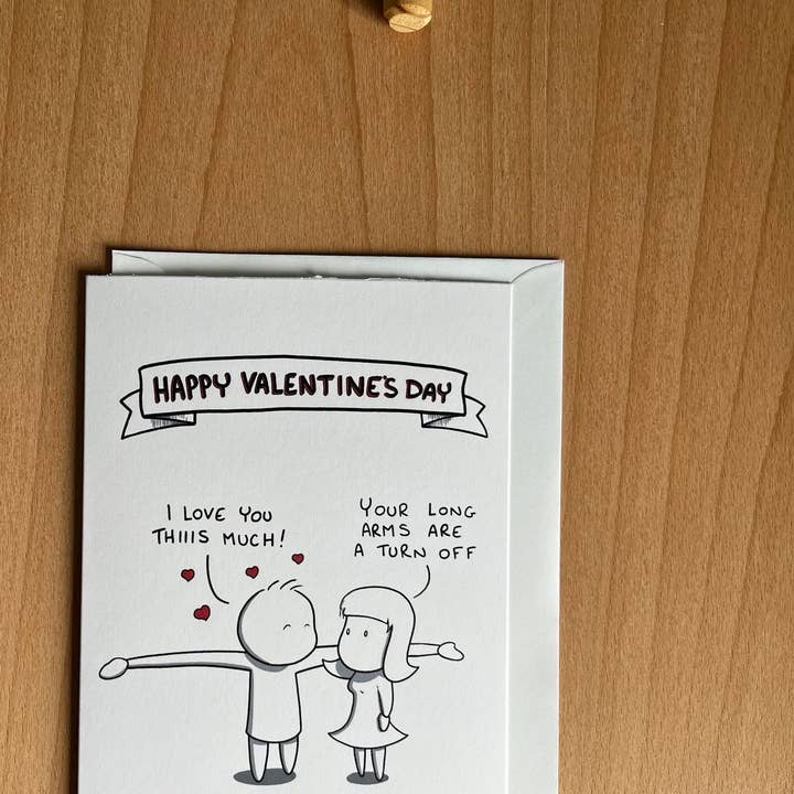 Ti amo così tanto! - Biglietto di San Valentino per la vendita all'ingrosso da parte di Rob Stears Illustration