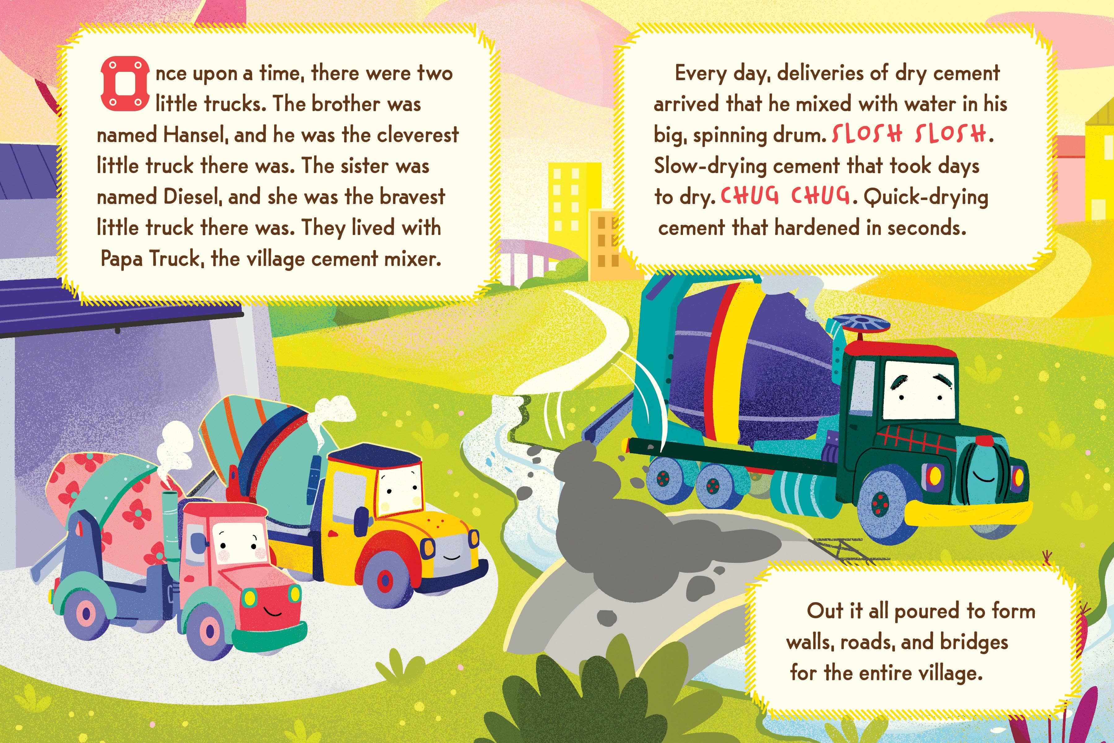 Bushel & Peck Books - Wholesale Preschool Book (3-5) - Truck Tales: Hansel and Diesel and the Witch's Factory2