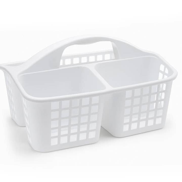 Caddy Organizzatore Multiuso Grande Bianco - 32 cm x 23 cm x 19 cm per la vendita all'ingrosso da parte di home mart goods