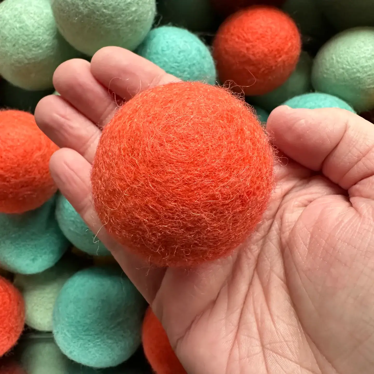 Sewing Seeds Play - Wholesale Decorative Tabletop Object - Large Felt Ball Surprise Bundle Of 51