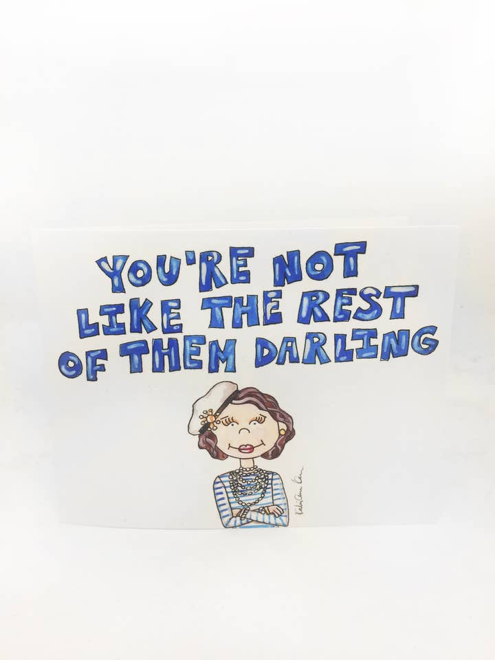 Coco Darling Card for wholesale by KAHRI