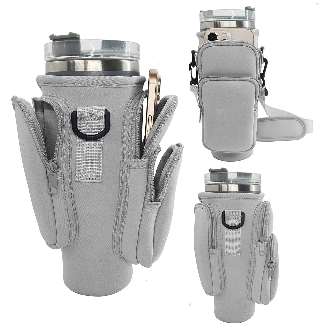 UNISHE - Wholesale Sporting Accessories - Adjustable Outdoor Insulated 40oz Bottle Holder ZK32888