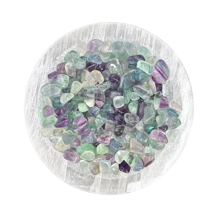 Earths Elements Wholesale - Wholesale Spiritual Stone/Crystal - Intention Bottle Refill - Fluorite Chips