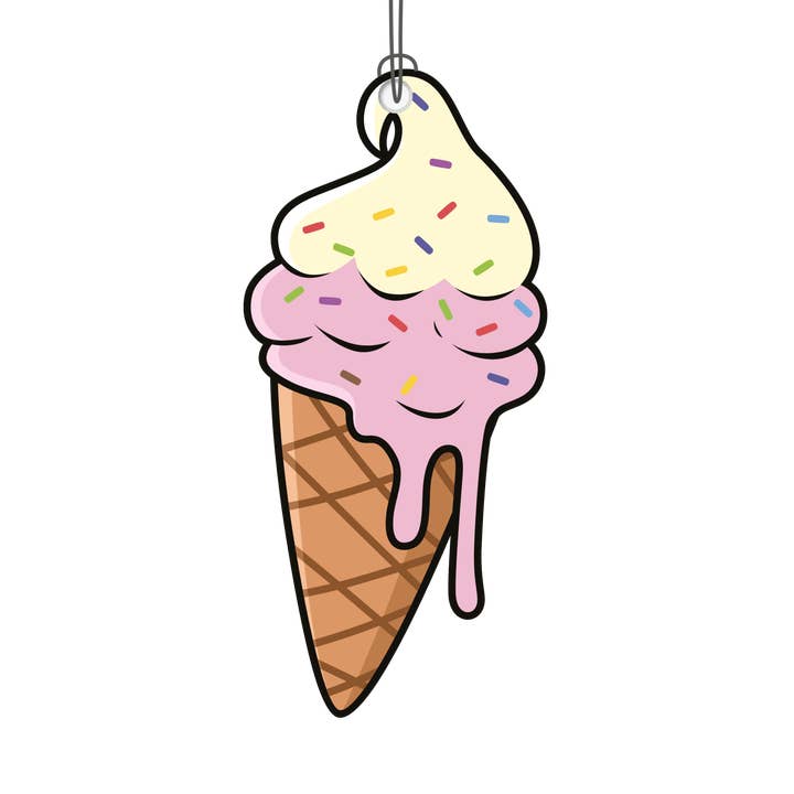 Ice Cream Novelty Air Freshener for wholesale by Really?! Air Fresheners