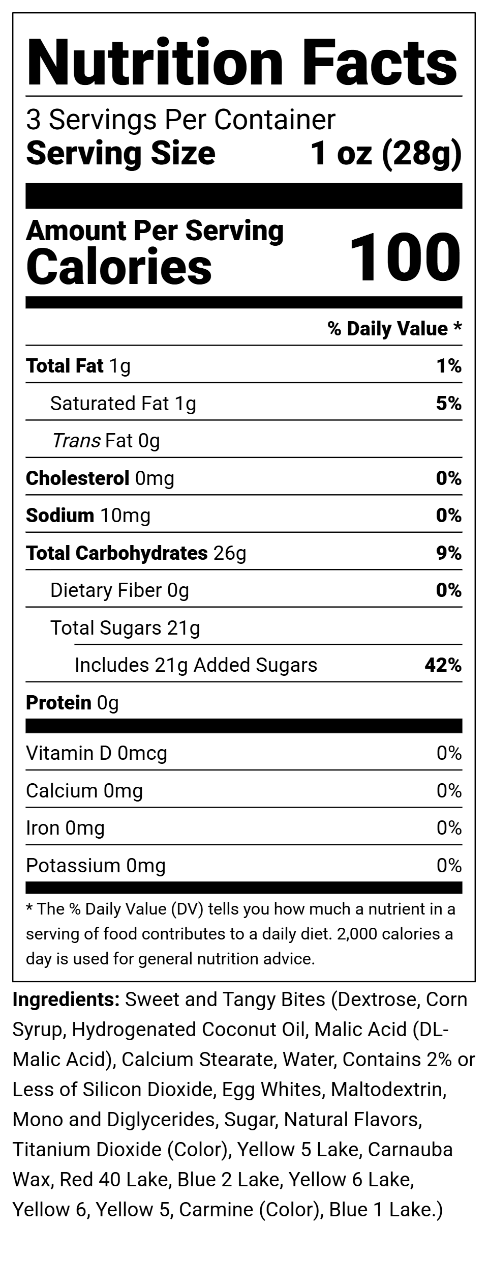 The Freeze Dried Candy Store - Wholesale Hard Candy - Sweet N' Tangy Bites - Freeze Dried2