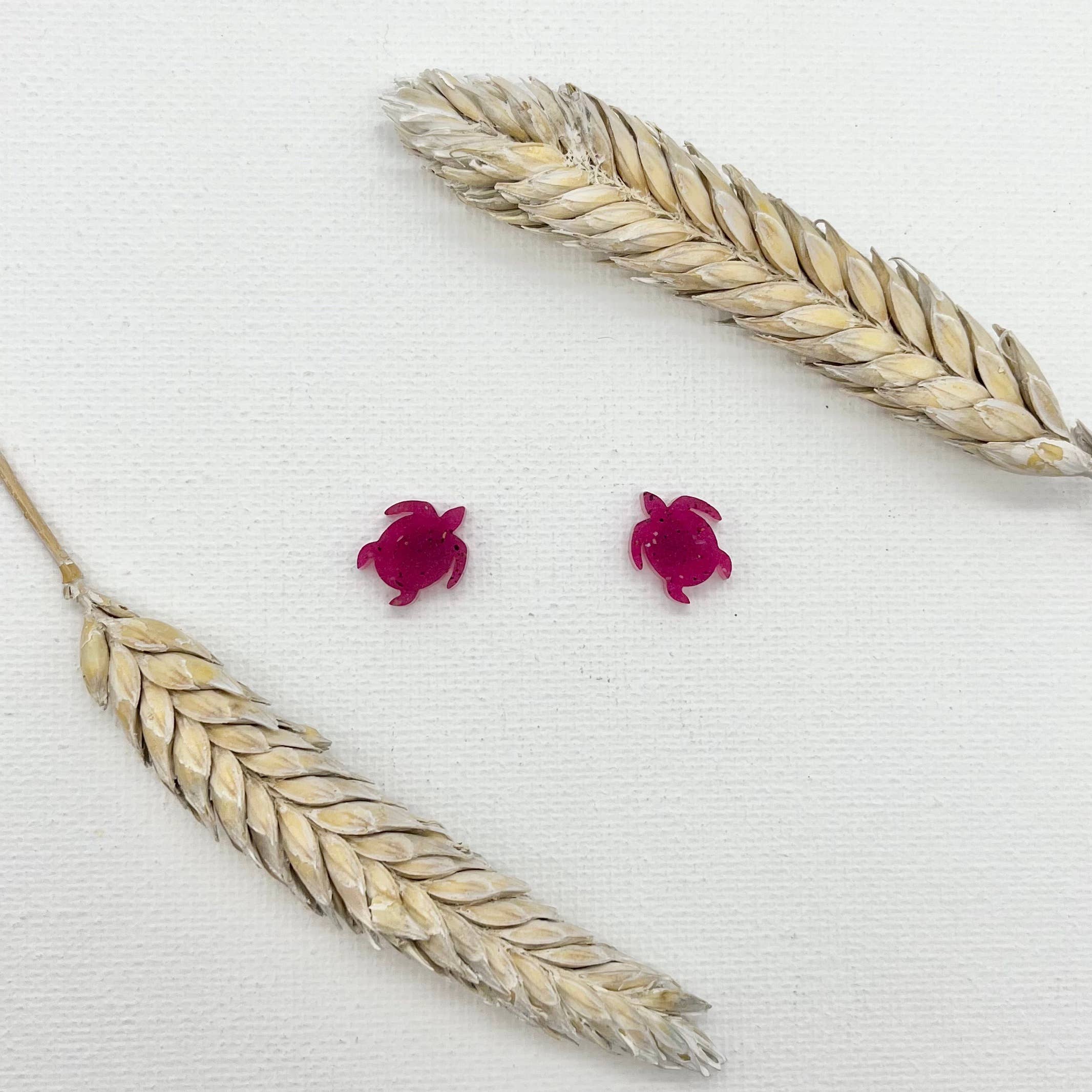 Sandy Beaches Shop - Wholesale Stud/Post Earrings - Custom Sand Turtle Studs | Beach Sand5