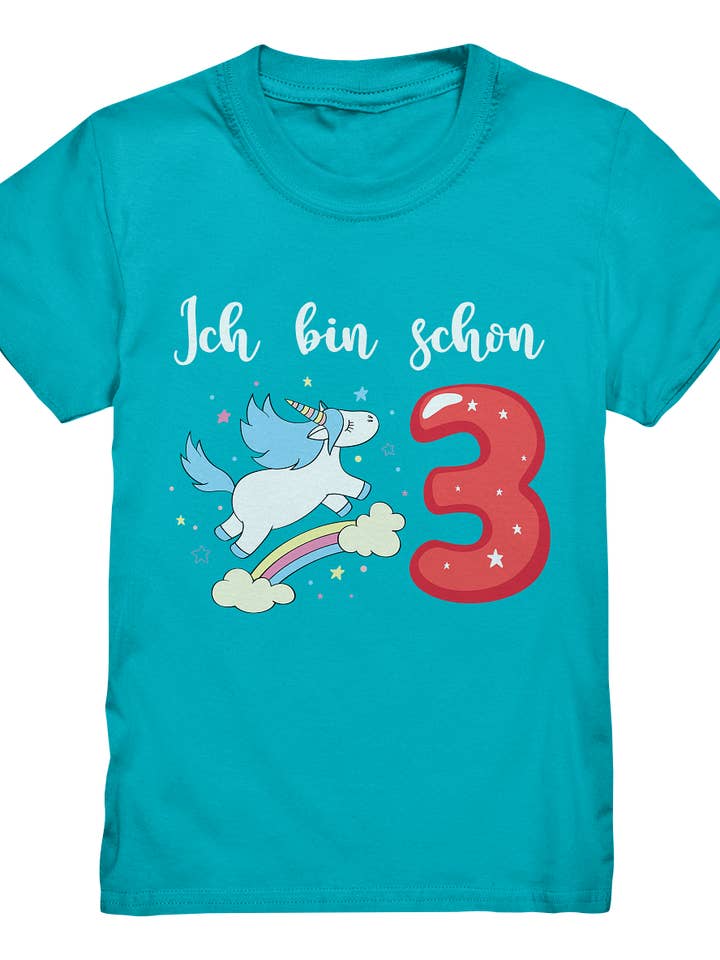 Rainbow unicorn kids t-shirt for wholesale by Tigerlino®