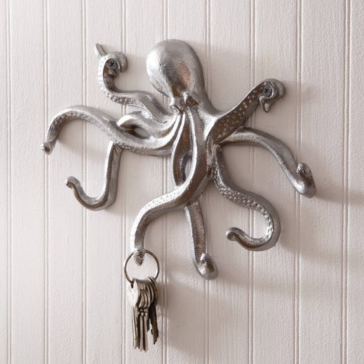 CTW Home Collection - Wholesale Wall Hook - Metal Octopus Wall Hooks