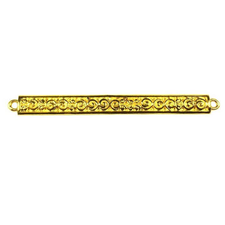 CG-398 18K Gold Overlay Connector for wholesale by Bali Designs