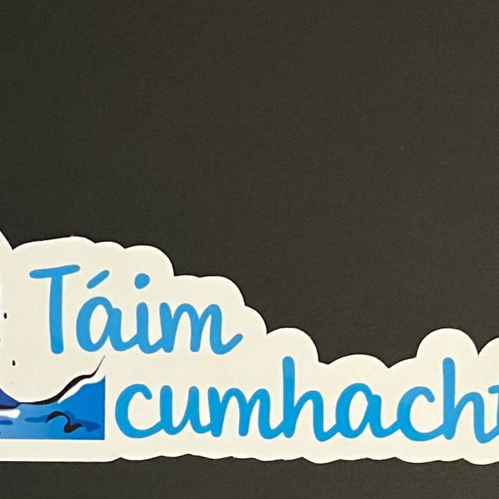 Irish Cards & Prints - Wholesale Sticker - Tá mé cumhachtach