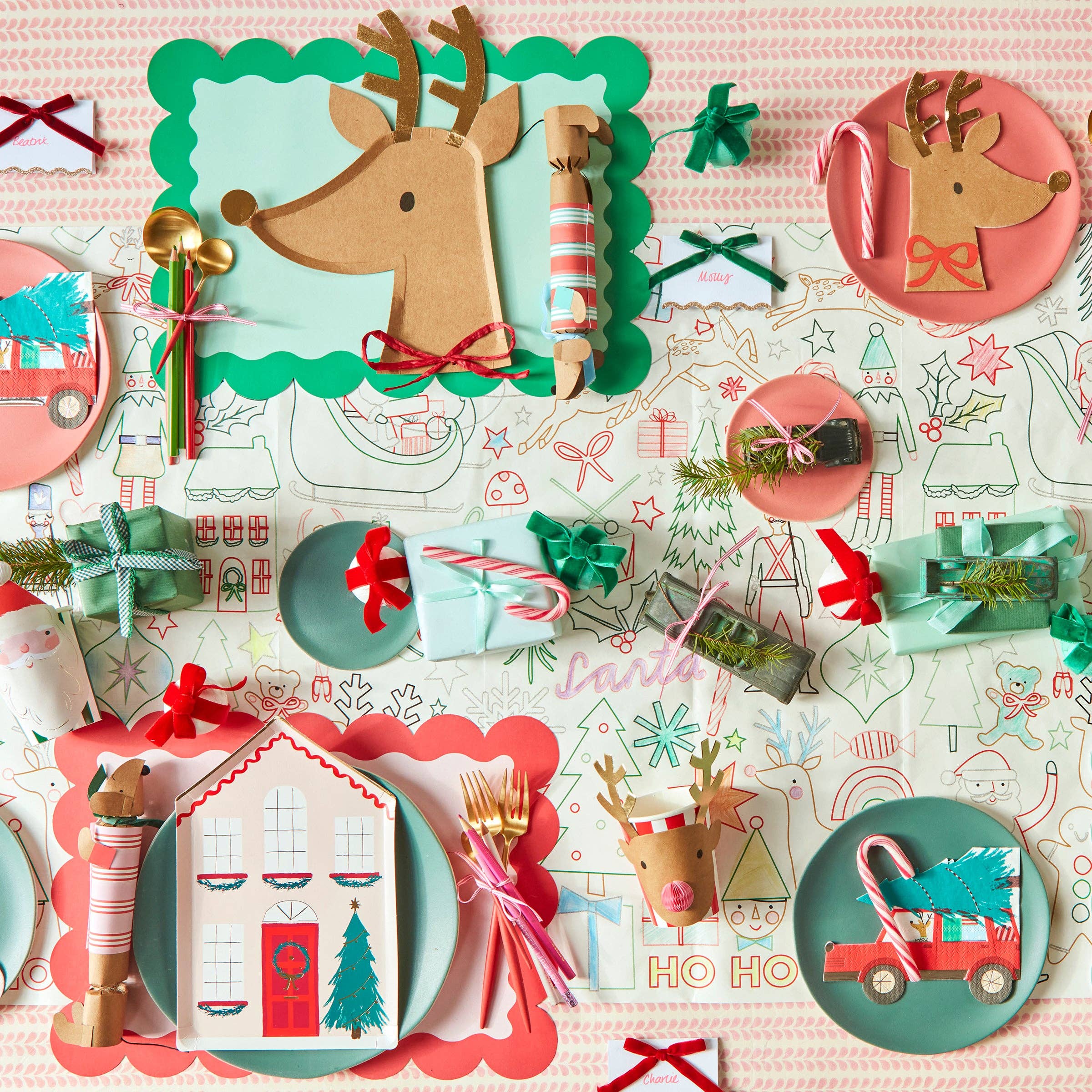 Meri Meri - Wholesale Disposable Plate - Festive House Plates1
