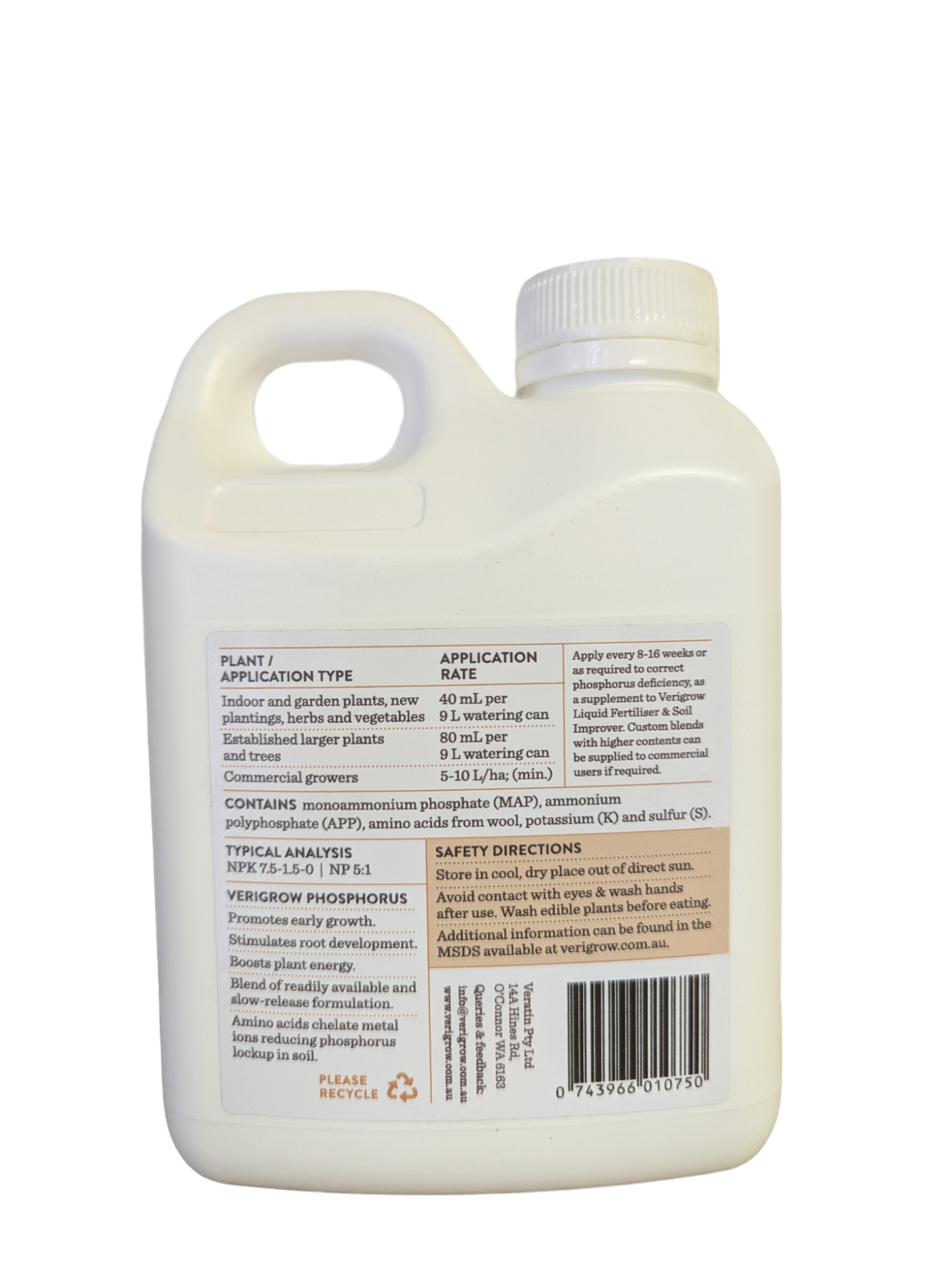 Verigrow - Wholesale Fertiliser - Verigrow Phosphorus1