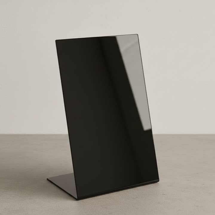 Signs and Mirrors – wholesale Desk riser – #028 - Opaque Acrylic Table Top Stand3