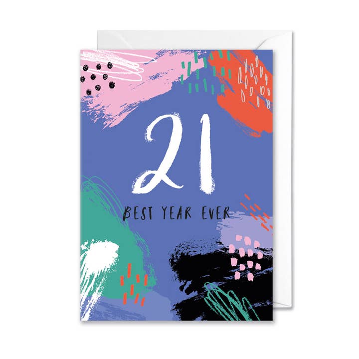 Bucket List 21 cardlet for wholesale by Middle Mouse