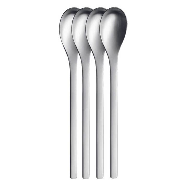 Puresigns - Wholesale Table Spoon (Cutlery) - Latte macchiato spoon, set of 4, matt
