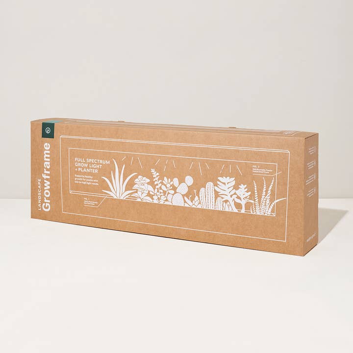 Modern Sprout - Wholesale Wall Planter - Smart LED Light Landscape Growframe