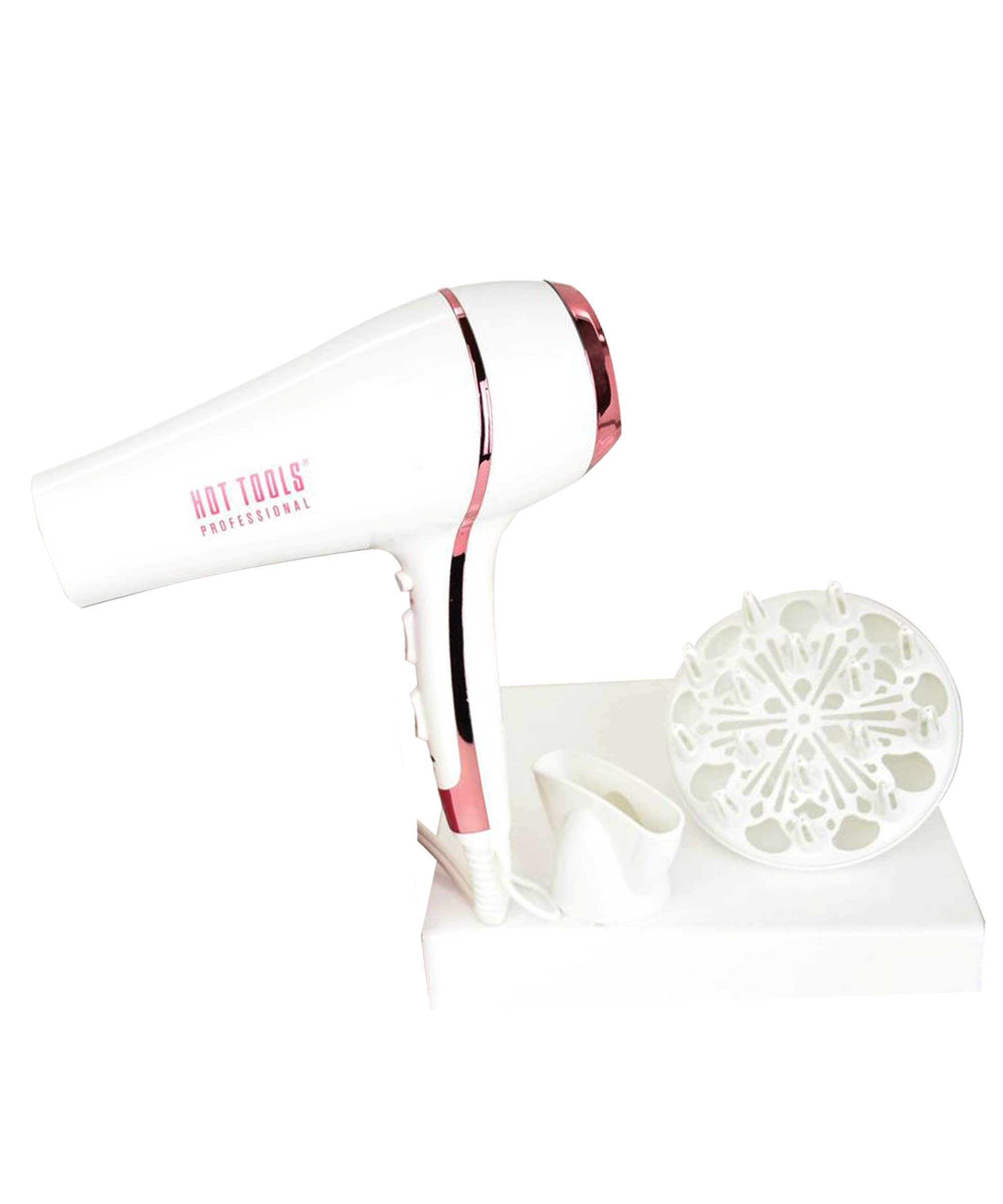 iTech361 - Vente Sèche-cheveux - Hot Tools Séchoir à cheveux ionique professionnel 1875W, rose6