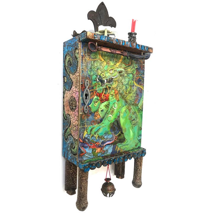 Zenbunnyland - Vente Cartes postales - Carte postale en couleur « Dragon » imprimée sur du bois d'érable
