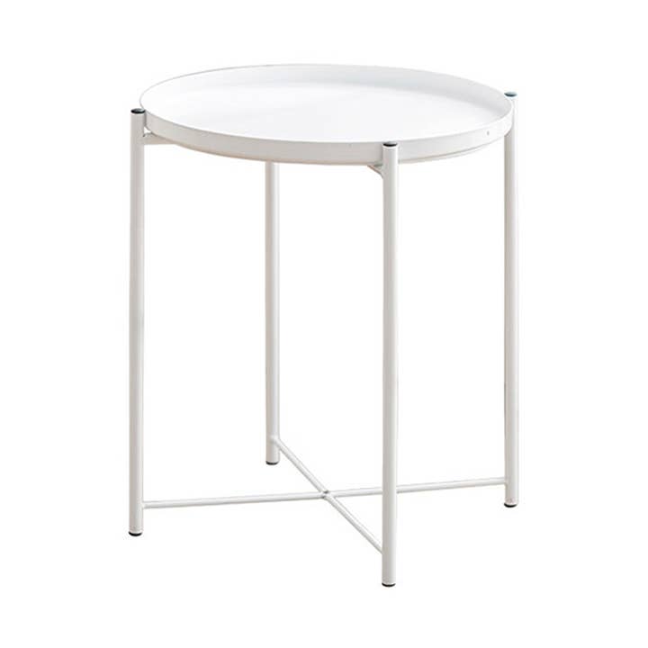 TAVOLINO NORDIC PLATE BIANCO per la vendita all'ingrosso da parte di POSTQUAM COSMETIC