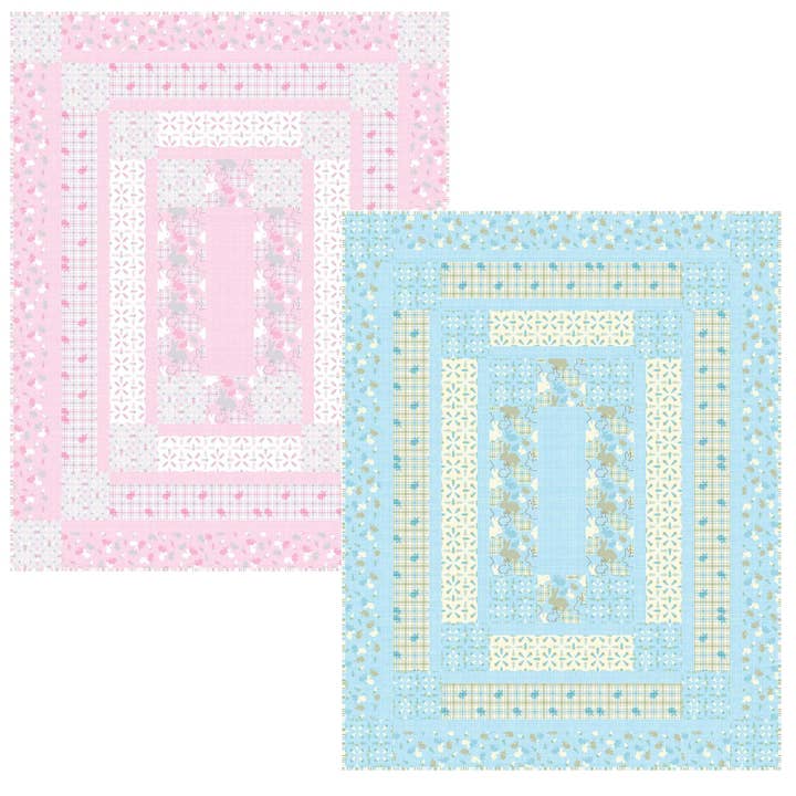 Bunny Wrap Quilt Pattern BS2-456w - Wholesale Product for wholesale by QuiltWoman